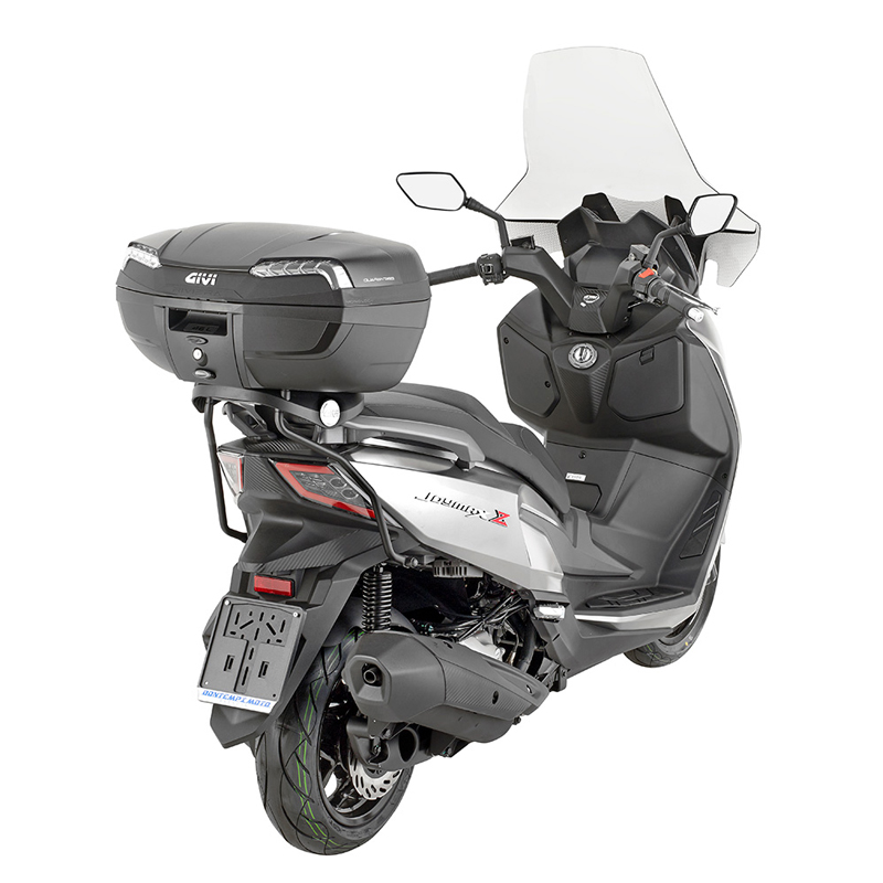 Βαλίτσα 46 λίτρα E46NT2 Riviera monolock μαύρη GIVI