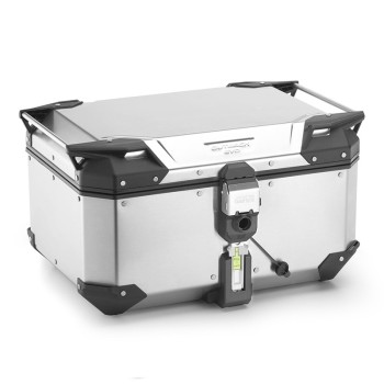 Βαλίτσα κεντρική ασημί 58 lt OBKEV58A EVO monokey χωρίς πιάστρα+κλειδί GIVI