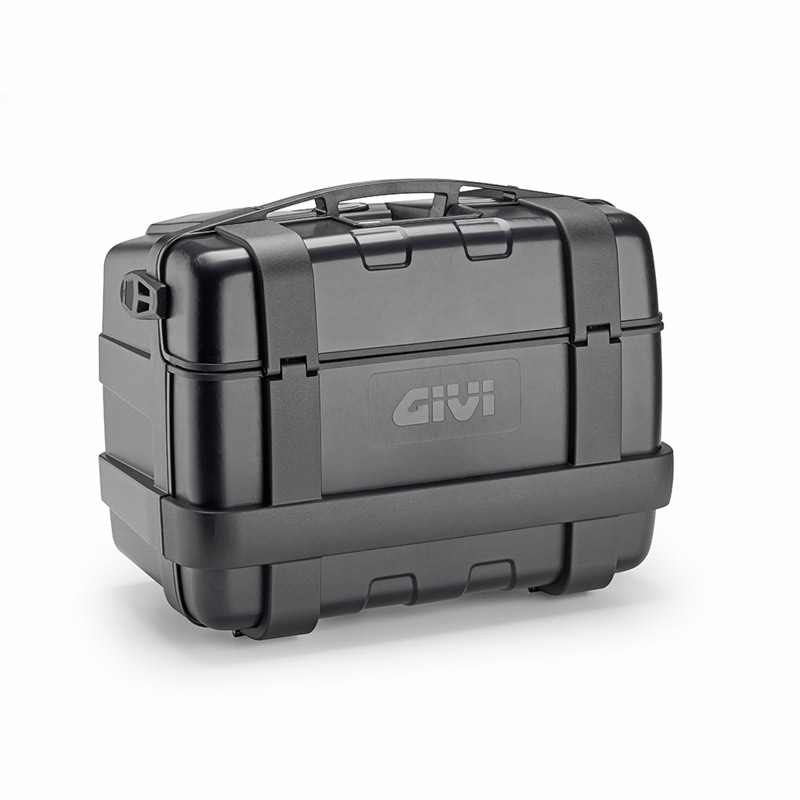 Βαλίτσα 46 λίτρα TRK46BB μαύρη-αλουμινίου LITE monokey χωρίς πιάστρα GIVI