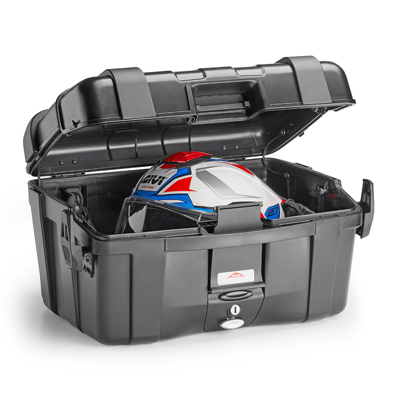 Βαλίτσα 46 λίτρα TRK46BB μαύρη-αλουμινίου LITE monokey χωρίς πιάστρα GIVI