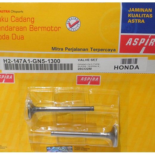 Βαλβίδες Σετ Εισ/Εξ ASPIRA HONDA ANF125INNOVA