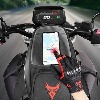 MotoCentric Σάκος Ρεζερβουάρ Μοτοσυκλέτας 9 λίτρων Μαύρο MC0109