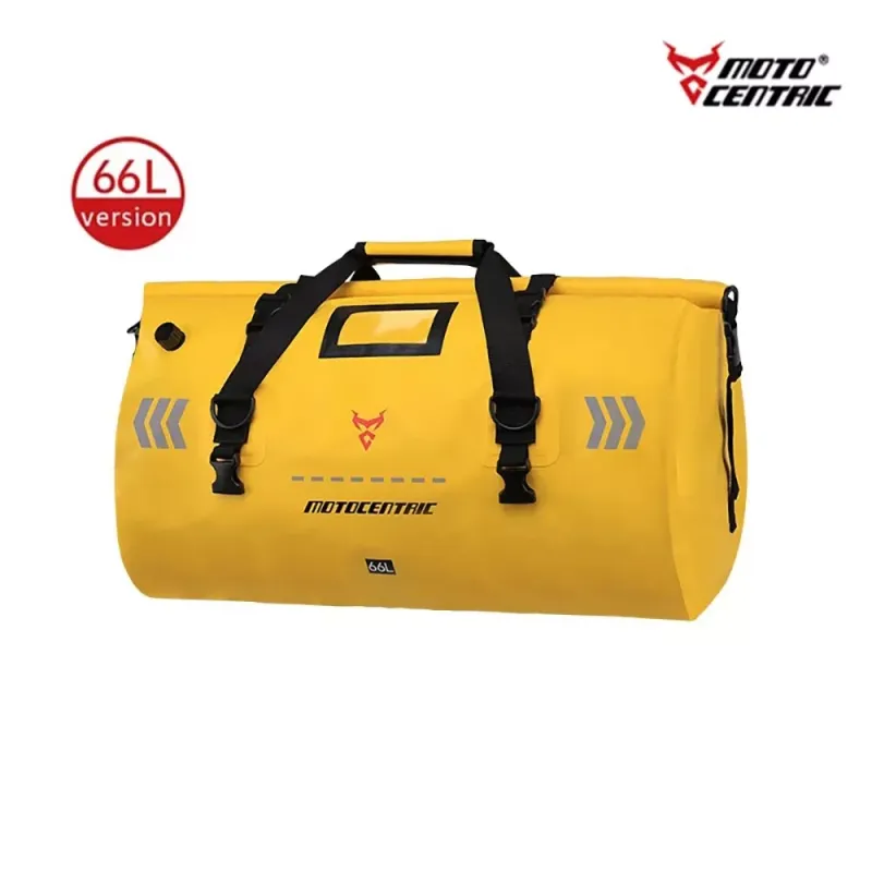 Στεγανός Σάκος 66l Motocentric – Κίτρινος