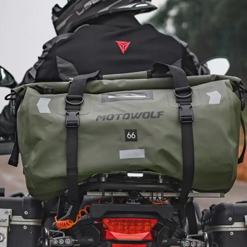 Στεγανός Σάκος 66l Motowolf – Χακί