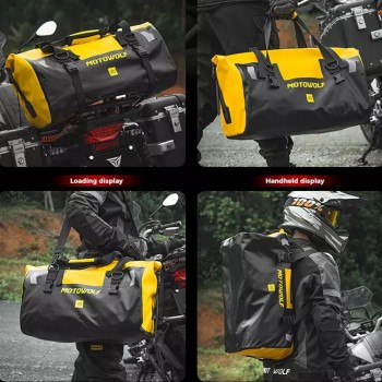 Στεγανός Σάκος 66l Motocentric – Κίτρινος