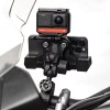 Motowolf Βάση Κινητού Μοτοσυκλέτας με Ενσωματωμένη Bάση για Action Camera