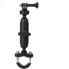 Motowolf Βάση Αλουμινίου για Action Camera/GoPro για Βάση Καθρέπτη Μοτοσυκλέτας 360 Μοιρών