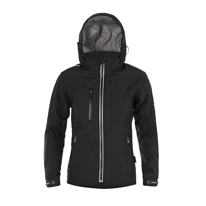 4Square Μπουφάν Μηχανής Soft Jenny Γυναικείο Χειμερινό μαύρο