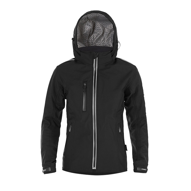 4Square Μπουφάν Μηχανής Soft Ανδρικό Χειμερινό μαύρο