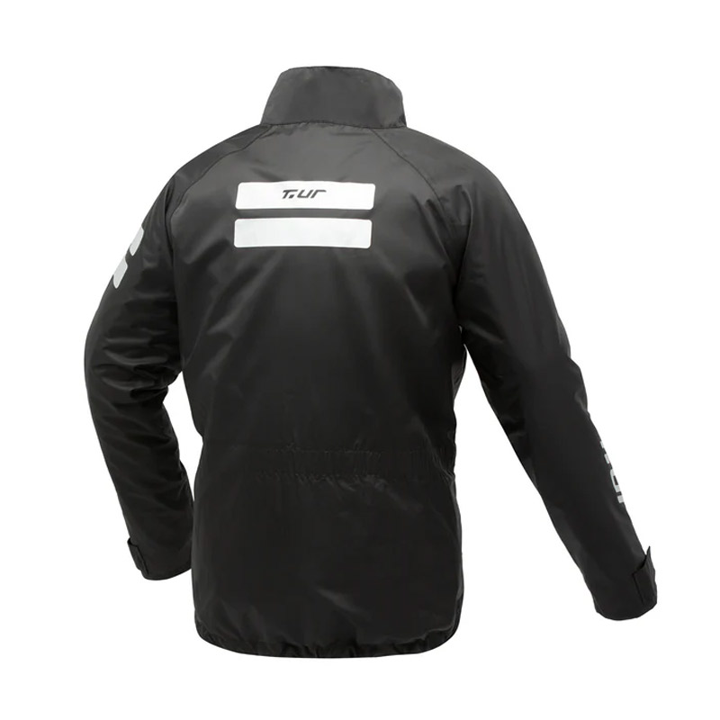 Αδιάβροχο Μπουφάν Μηχανής Tur Daytrip Ανδρικό Μαύρο