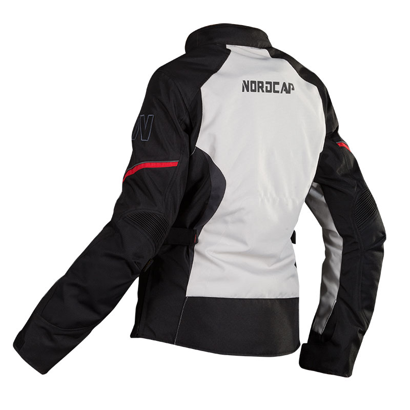 Nordcode Μπουφάν Μηχανής Glory II Γυναικείο Χειμερινό Μαύρο-γκρί