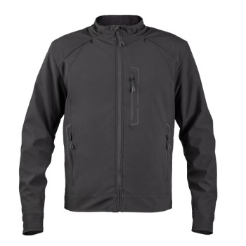 Nordcode Μπουφάν Μηχανής Polo oversize Softshell EN1621 Ανδρικό Χειμερινό Μαύρο