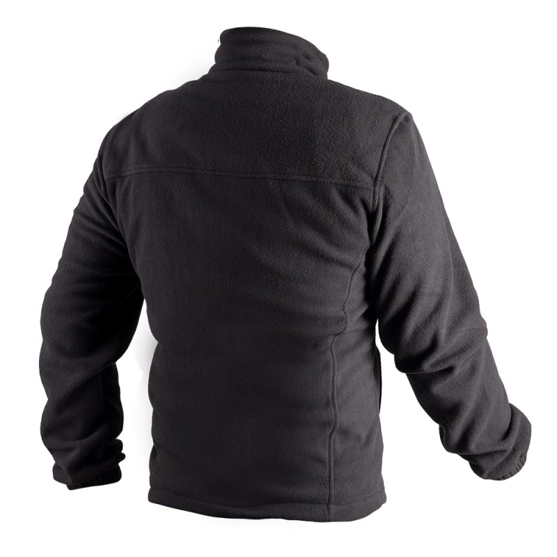 Nordcode Μπουφάν Μηχανής Husky Ανδρικό Χειμερινό Fleece Μαύρο