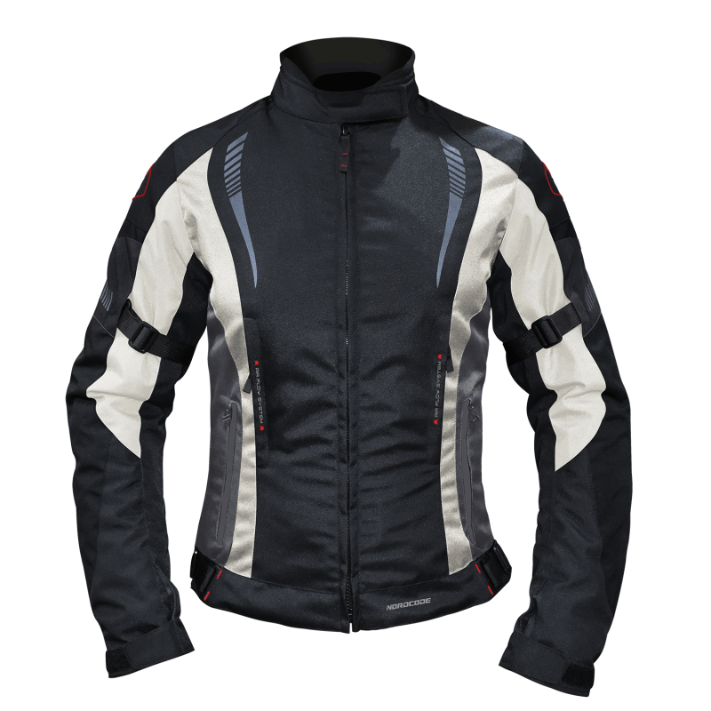 Nordcode Μπουφάν Μηχανής Amazon Γυναικείο Χειμερινό μαύρο-γκρι