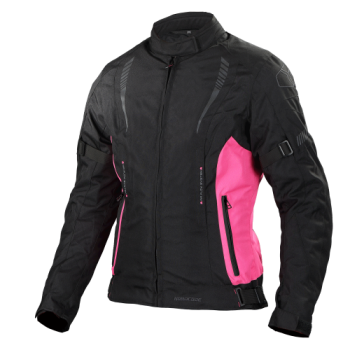 Nordcode Μπουφάν Μηχανής Amazon Γυναικείο Χειμερινό μαύρο/ροζ