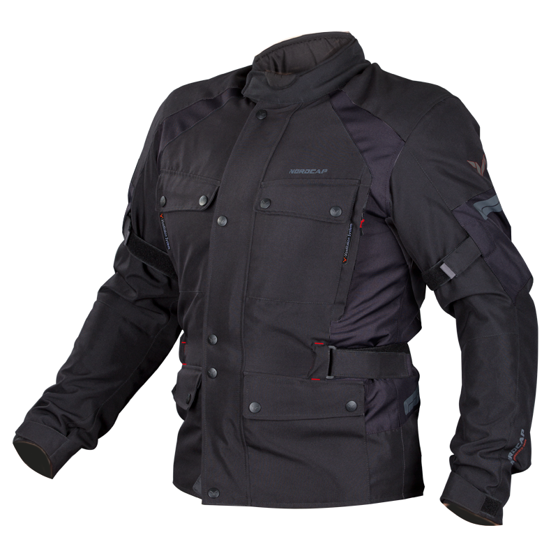 Nordcode Μπουφάν Μηχανής Horizon Ανδρικό Χειμερινό Μαύρο