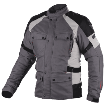 Nordcode Μπουφάν Μηχανής Horizon Ανδρικό Χειμερινό Μαύρο Dark γκρί- μαύρο