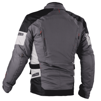 Nordcode Μπουφάν Μηχανής Horizon Ανδρικό Χειμερινό Μαύρο Dark γκρί- μαύρο