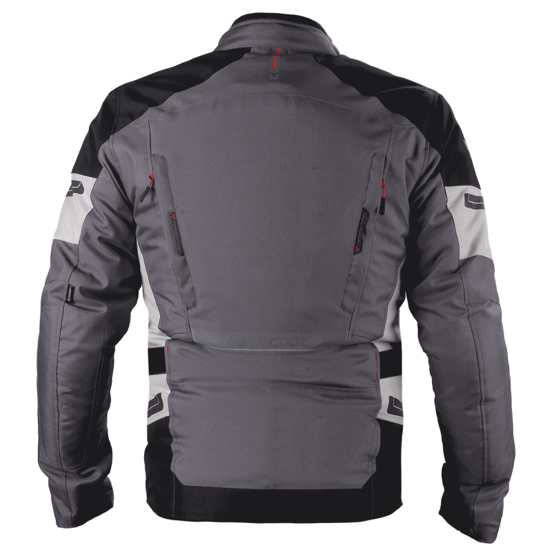 Nordcode Μπουφάν Μηχανής Horizon Ανδρικό Χειμερινό Μαύρο Dark γκρί- μαύρο