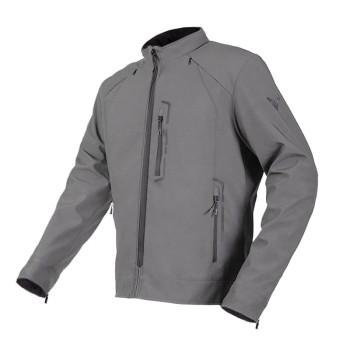 Nordcode Μπουφάν Μηχανής Polo Softshell EN1621 Ανδρικό Χειμερινό Γκρι