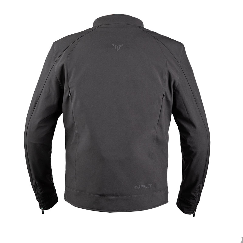 Nordcode Μπουφάν Μηχανής Polo Softshell EN1621 Ανδρικό Χειμερινό Μαύρο