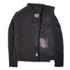 Nordcode Μπουφάν Μηχανής Polo Softshell EN1621 Ανδρικό Χειμερινό Μαύρο