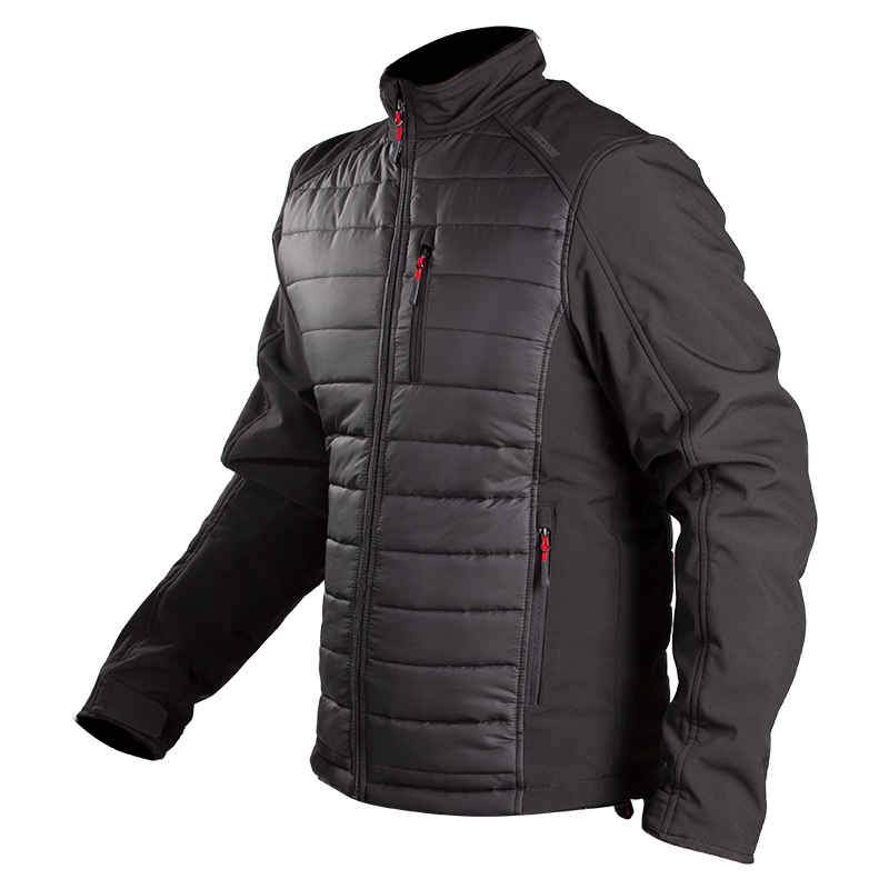 Nordcode Μπουφάν Μηχανής Square Ανδρικό Χειμερινό Μαύρο