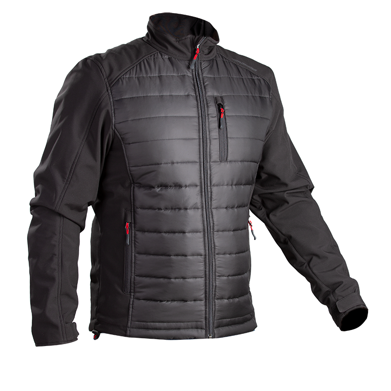 Nordcode Μπουφάν Μηχανής Square Ανδρικό Χειμερινό Μαύρο