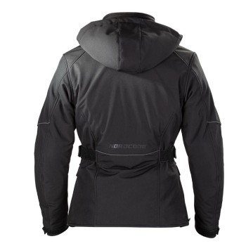 Nordcode Μπουφάν Μηχανής Zeta Γυναικείο Χειμερινό Mαύρο
