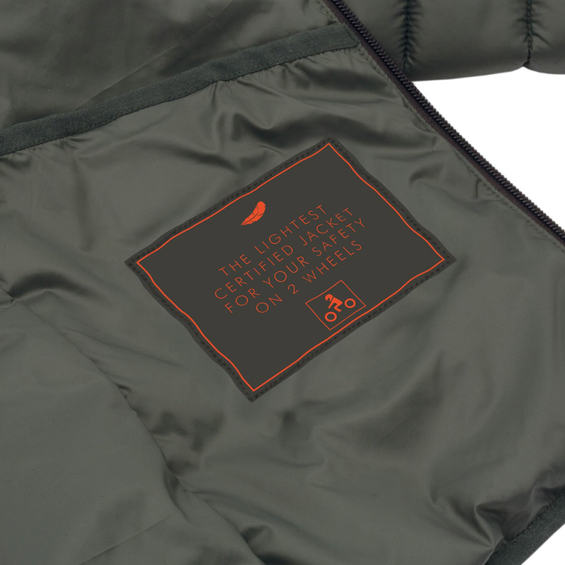 Tucano Urbano Μπουφάν Μηχανής Superleggero Airborne Ανδρικό Χειμερινό χακί