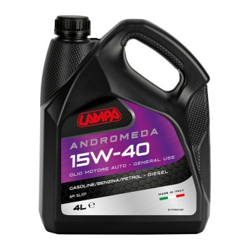 Lampa - Λάδι Κινητήρα Ορυκτέλαιο A3/B4 Andromeda 15W-40 4 Lt. - 1 τεμ. (L0043.3)