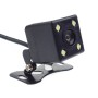 Amio - Universal Κάμερα Οπισθοπορείας HD-315 με 4 LED και Μεταλλική Βάση Στήριξης τάση λειτουργίας 12V για Επιβατικά Αυτοκίνητα - 1 τεμ. (01015/AM)