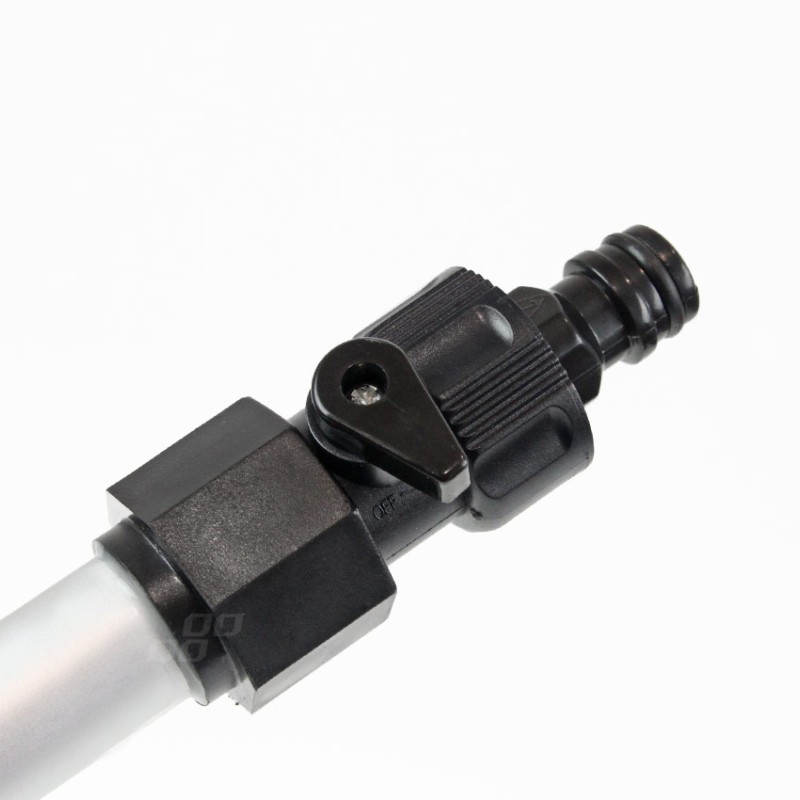 ΒΟΥΡΤΣΑ ΠΛΥΣΙΜΑΤΟΣ ΜΕ ΤΗΛΕΣΚΟΠΙΚΟ ΚΟΝΤΑΡΙ 98>168cm & ΑΝΤΑΠΤΟΡΑ ΓΙΑ ΠΑΡΟΧΗ ΝΕΡΟΥ ΑΜΙΟ - 1 ΤΕΜ.