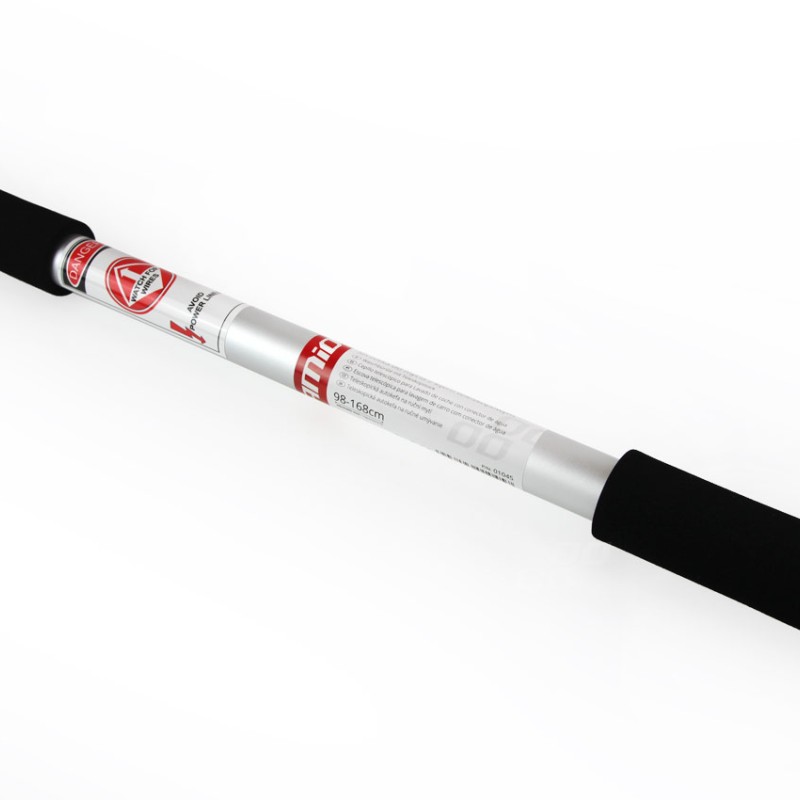 ΒΟΥΡΤΣΑ ΠΛΥΣΙΜΑΤΟΣ ΜΕ ΤΗΛΕΣΚΟΠΙΚΟ ΚΟΝΤΑΡΙ 98>168cm & ΑΝΤΑΠΤΟΡΑ ΓΙΑ ΠΑΡΟΧΗ ΝΕΡΟΥ ΑΜΙΟ - 1 ΤΕΜ.