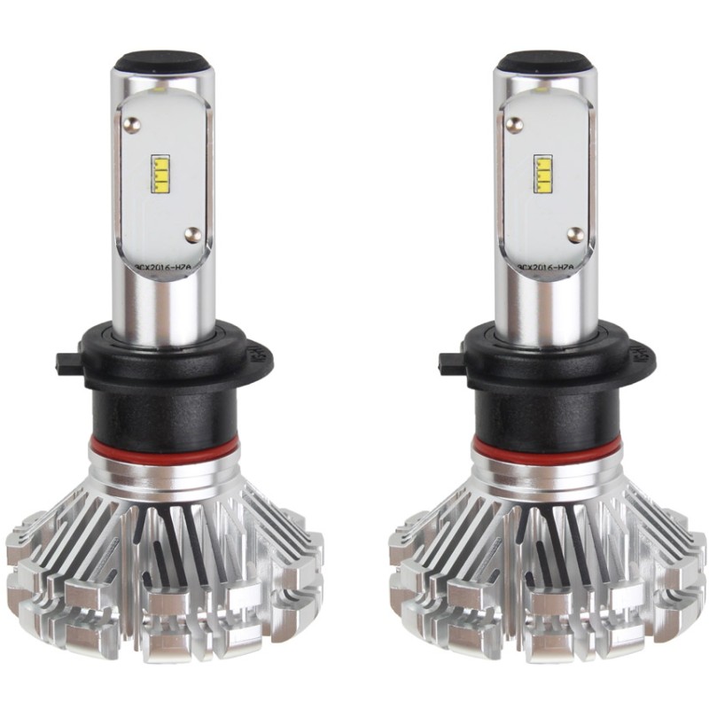 H7 SX SERIES 6/18V 40W 6.000K 3.200lm LED (ΜΕ ΨΥΚΤΡΑ - ΧΩΡΙΣ ΑΝΕΜΙΣΤΗΡΑΚΙ) 2ΤΕΜ.