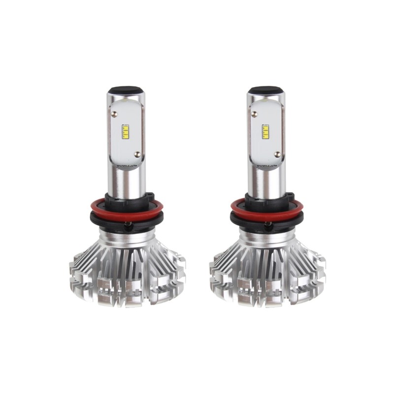 H8/H9/H11 SX SERIES 6/18V 40W 6.000K 3.200lm LED (ΜΕ ΨΥΚΤΡΑ - ΧΩΡΙΣ ΑΝΕΜΙΣΤΗΡΑΚΙ) 2ΤΕΜ.