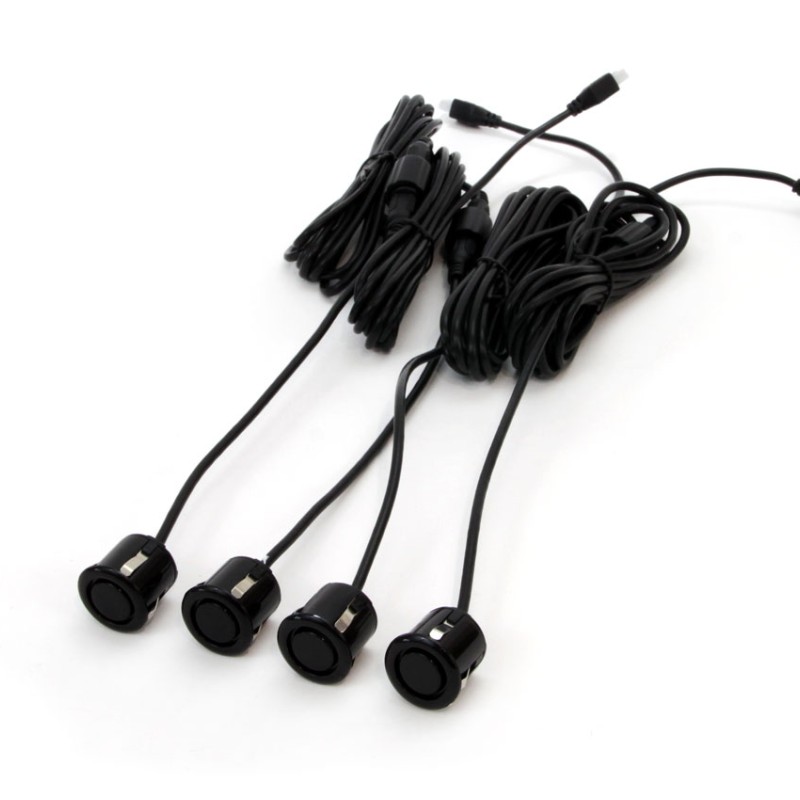 ΣΥΣΤΗΜΑ ΠΑΡΚΑΡΙΣΜΑΤΟΣ 12V ΜΕ 4 ΑΙΣΘΗΤΗΡΕΣ ΤΥΠΟΥ GOLD (ΜΑΥΡΟ) 18mm ΚΑΜΕΡΑ HD-315 ΚΑΙ ΟΘΟΝΗ TFT01 ΑΜΙΟ