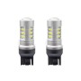 **Amio - Λάμπα τύπου W21W T20 LED τάση λειτουργίας 12/24V απόδοση 6.2W 5600K CAN‑BUS λευκό 18x56mm – 2 τεμ. (01173/AM) για φώτα αυτοκινήτου**
