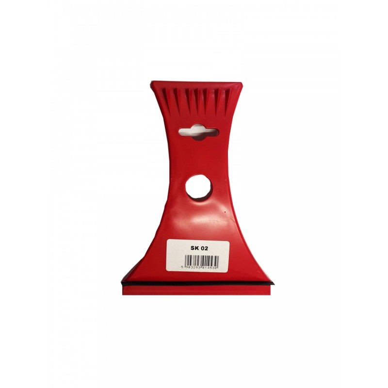 ΞΥΣΤΡΑ ΠΑΓΟΥ ΜΕ ΛΑΣΤΙΧΕΝΙΑ ΕΠΙΦΑΝΕΙΑ ΓΙΑ ΑΠΟΚΡΥΜΑΝΣΗ ΝΕΡΟΥ ΚΟΚΚΙΝΗ AMIO - 1 ΤΕΜ.