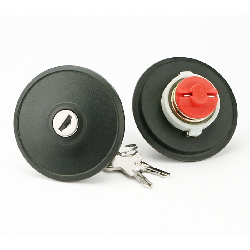 ΤΑΠΑ ΒΕΝΖΙΝΗΣ ΜΕ ΚΛΕΙΔΙ ΓΙΑ VW GOLF CADDY ΣΕ ΜΑΥΡΟ ΧΡΩΜΑ FARMA - 1 τεμ.