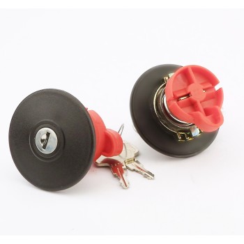 ΤΑΠΑ ΒΕΝΖΙΝΗΣ ΜΕ ΚΛΕΙΔΙ ΓΙΑ FORD SIERRA - SIERRA SAPPHIRE 1987-1990 ΣΕ ΜΑΥΡΟ ΧΡΩΜΑ FARMA - 1 τεμ.