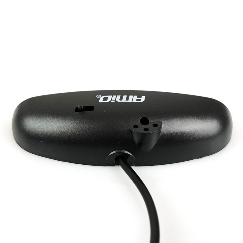 ΣΥΣΤΗΜΑ ΠΑΡΚΑΡΙΣΜΑΤΟΣ 12V ΜΕ 4 ΔΙΑΙΡΟΥΜΕΝΟΥΣ ΑΙΣΘΗΤΗΡΕΣ ΤΥΠΟΥ GOLD (ΜΑΥΡΟ) 18mm ΚΑΙ ΟΘΟΝΗ AMIO- 1 ΤΕΜ.