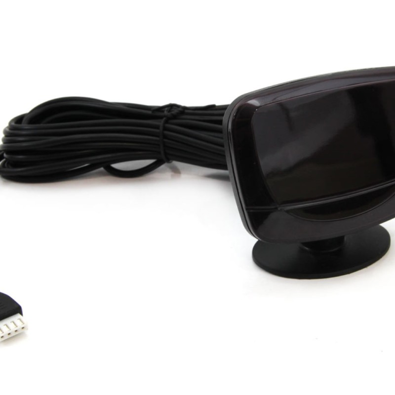 ΣΥΣΤΗΜΑ ΠΑΡΚΑΡΙΣΜΑΤΟΣ 12V ΜΕ 4 ΑΙΣΘΗΤΗΡΕΣ ΤΥΠΟΥ GOLD (ΜΑΥΡΟ) 18mm ΚΑΙ ΟΘΟΝΗ LED-GRAF AMIO - 1 ΤΕΜ.