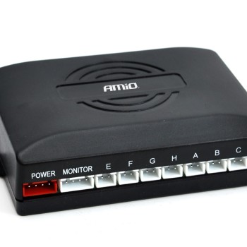 ΣΥΣΤΗΜΑ ΠΑΡΚΑΡΙΣΜΑΤΟΣ 12V ΜΕ 8 ΑΙΣΘΗΤΗΡΕΣ (ΛΕΥΚΟ) 22mm ΚΑΙ ΟΘΟΝΗ LED- GRAF AMIO - 1 ΤΕΜ.