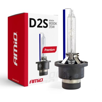 ΑΝΤΑΛΛΑΚΤΙΚΗ ΛΑΜΠΑ PREMIUM D2S 12V 8.000k 35W ΑΜΙΟ - 1 ΤΕΜ.