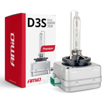 D3S 12V 6.000k 35W ΑΝΤΑΛΛΑΚΤΙΚΗ ΛΑΜΠΑ PREMIUM AMIO - 1 ΤΕΜ.