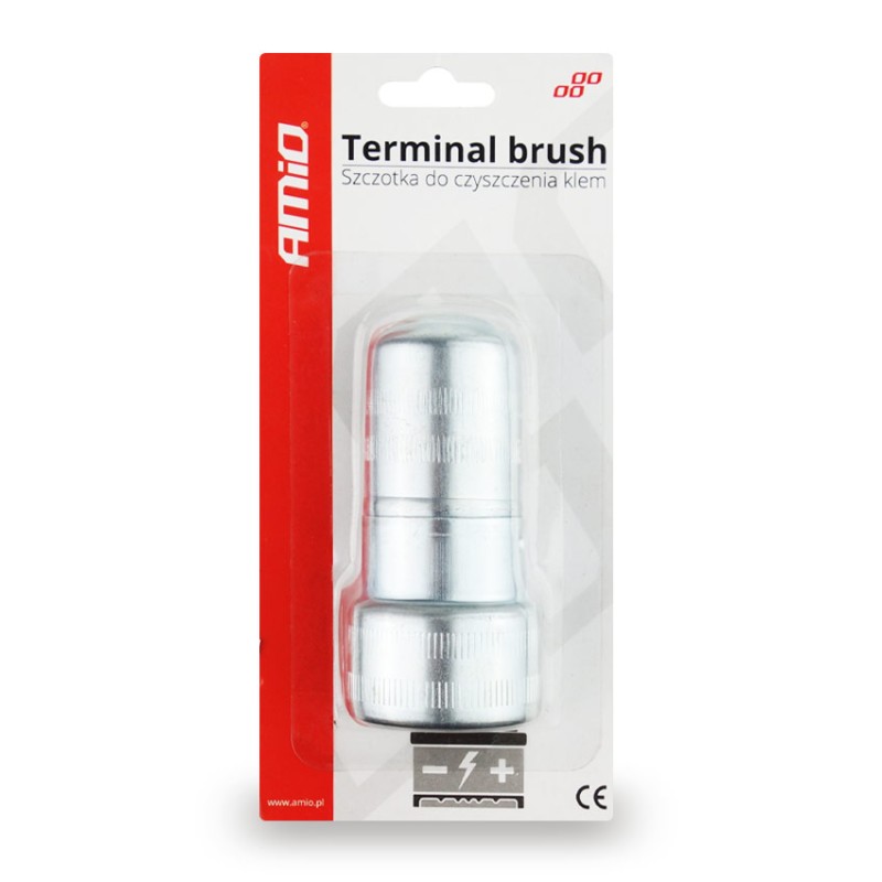 ΒΟΥΡΤΣΑΚΙ ΚΑΘΑΡΙΣΜΟΥ ΜΕΤΑΛΛΙΚΟ ΓΙΑ ΠΟΛΟΥΣ ΜΠΑΤΑΡΙΑΣ ΚΑΙ ΑΚΡΟΔΕΚΤΕΣ ΑΜΙΟ - 1 ΤΕΜ.