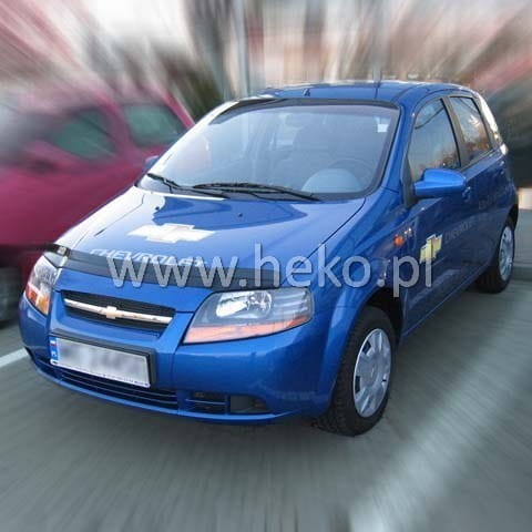ΑΝΕΜΟΘΡΑΥΣΤΗΣ ΚΑΠΩ ΑΥΤΟΚΙΝΗΤΟΥ ΓΙΑ CHEVROLET AVEO 4D 2004-2006 ΑΠΟ ΕΥΚΑΜΠΤΟ ΦΙΜΕ ΠΛΑΣΤΙΚΟ HEKO - 1 ΤΕΜ.
