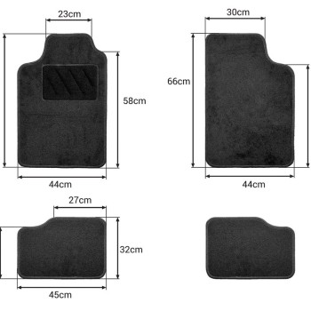 ΠΑΤΑΚΙΑ ΜΟΚΕΤΑ UNIVERSAL I ΜΑΥΡΑ  AMIO -4 ΤΕΜ.