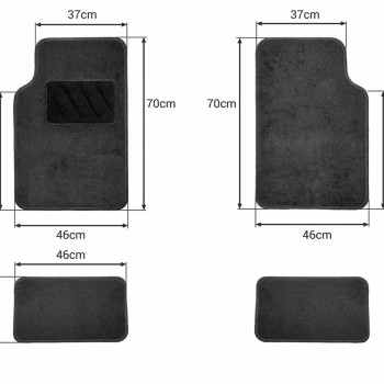 ΠΑΤΑΚΙΑ ΜΟΚΕΤΑ UNIVERSAL II ΜΑΥΡΑ  AMIO -4 ΤΕΜ.